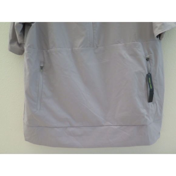 Nike 890110-027 Women's Sz L Gray Flex Running Hooded Short Sleeve Jacket - Picture 5 of 7